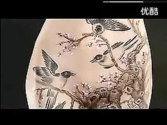 Чино искусства тела живопись в Китае