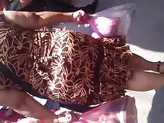 В большой mercado:abuela в платье