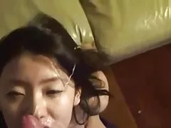 Любительский Азиатский подросток gf facefull