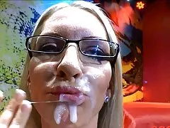 Блондинка pov лица