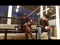 Черные колготки