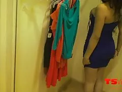 Вивиан черный в раздевалке