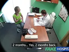 Fakehospital потрясающие блондинка хочет петух врачей в ее