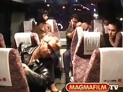 Ебать в автобусе