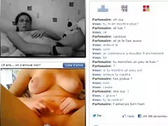 Horny французский подросток на chatroulette