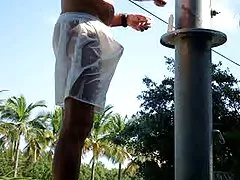 Пляжный душ в общественных местах