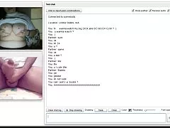 Chatroulette - она мелькнула ее большие сиськи для cum