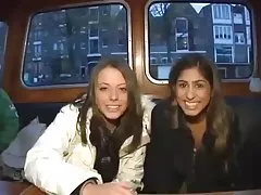 Реальный секс в лодке, где-то в Европе