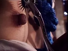 Азиатская школьница первая кисть с Кабале и БДСМ