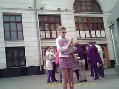 Юбка в московском метро