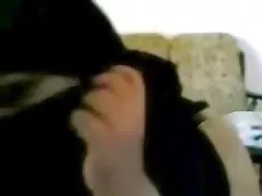 Мусульманский хиджаб мастурбирует