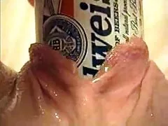 Extreme объекта вставки с помощью пива budweiser может