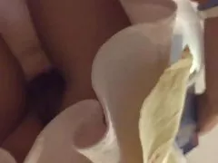 Роговой жена upskirt без трусов в торговом центре dare в замедленном