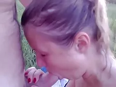 Ебать жену на дороге
