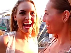 Sextape лесбиянок - Козима рыцарь, roxy rox
