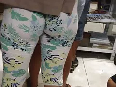 Лайкра задницу