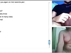 Omegle приключения 4 - синицы фирмы и расческа в киску
