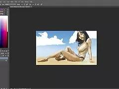 Пляж pinup
