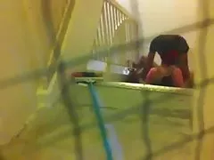 Сингапур малайского на staurcase 2014