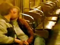 Минет в метро