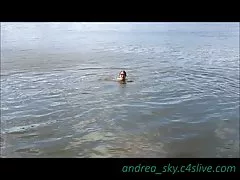 Купание нагишом в небо парк Андреа