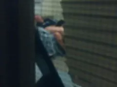 Моя жена получить съел ее bf, в то время как посмотрю снаружи