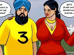 Velamma эпизод 43: сексуальный помощник тренера velamma