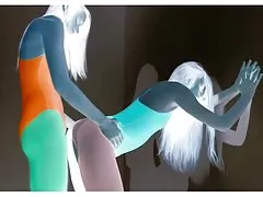 Лесбиянки дилдо 2