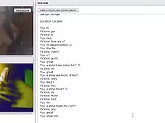 Chatroullette Украинская 18y с совершенным телом делает меня диплом