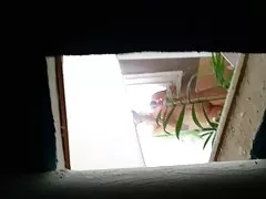 Подруга душ вуайерист