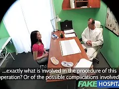 Fakehospital врачи петух уговаривает сексуальный пациента