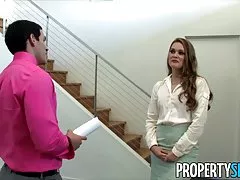 Propertysex - Эбби Крест является Непослушный агент по недвижимости