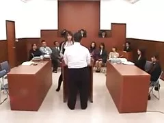 Японский юрист получает выебанная тень